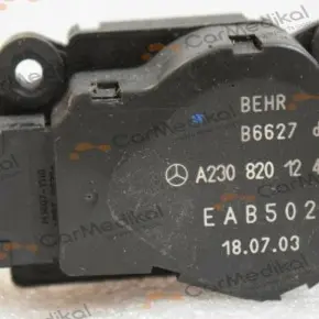 Mercedes E Class Heater Flap Actuator Motor, 2002 to 2009, Used - A2308201642